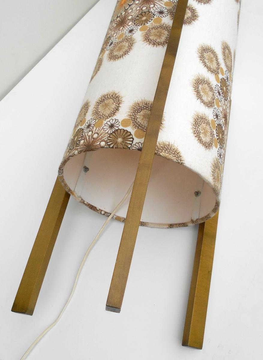 Lamp cardboard and tissue flower by Bruno Munari Italy 1960 s