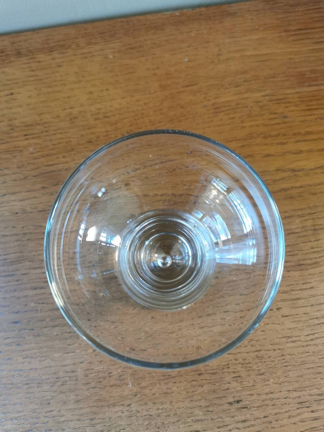 Set of 8 vintage bubble glasses