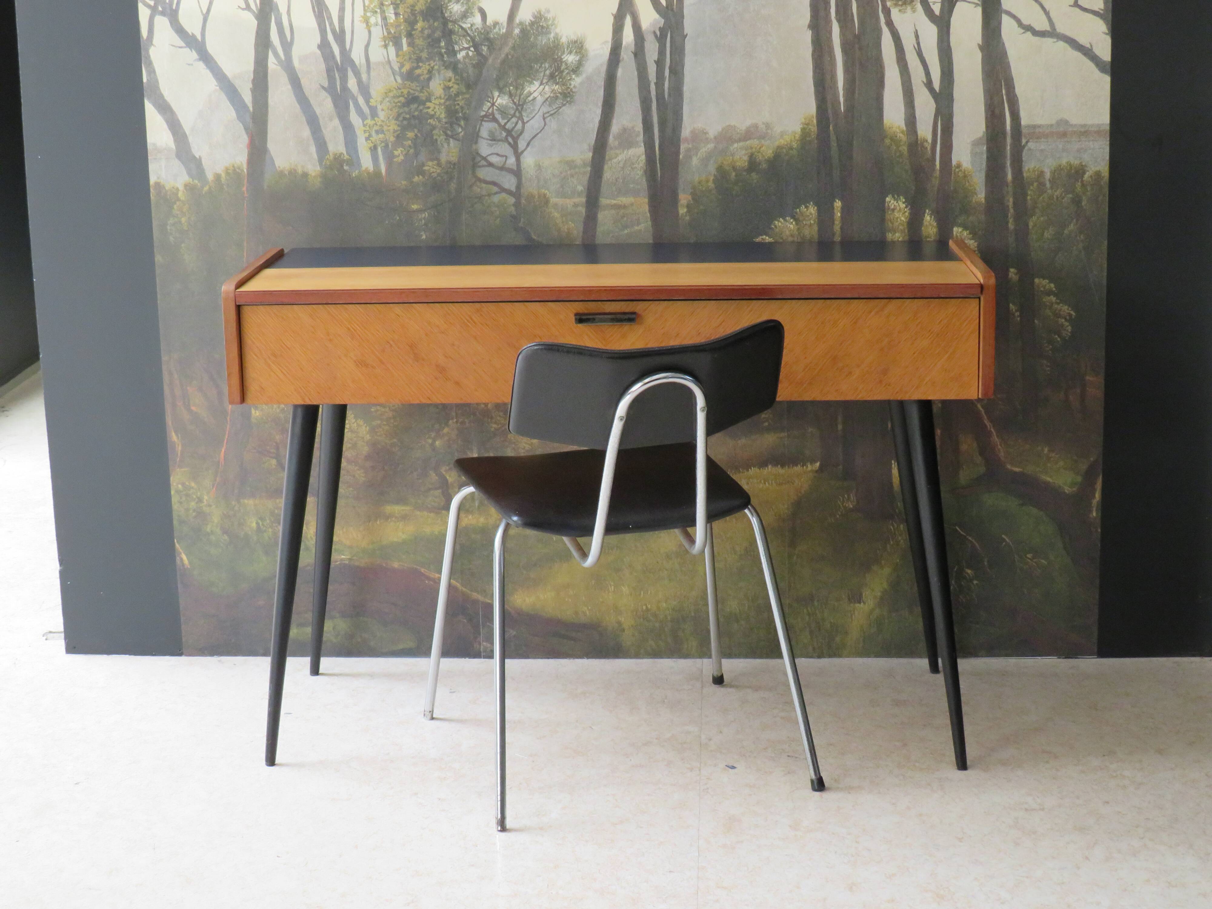 Console Vintage compass feet 60s