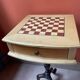 Sycamore and mahogany chess game box