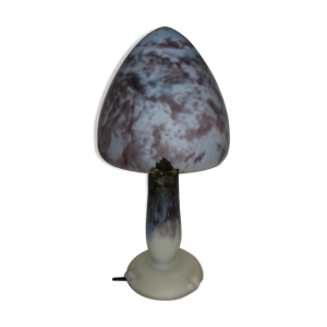 lampe champignon en verre