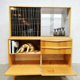 Vintage Czech design cocktail bar by Bohumil Landsman for Jitona