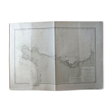 Nautical map - From the cove of Vauville to Cap Lévi - Cherbourg - Cotentin