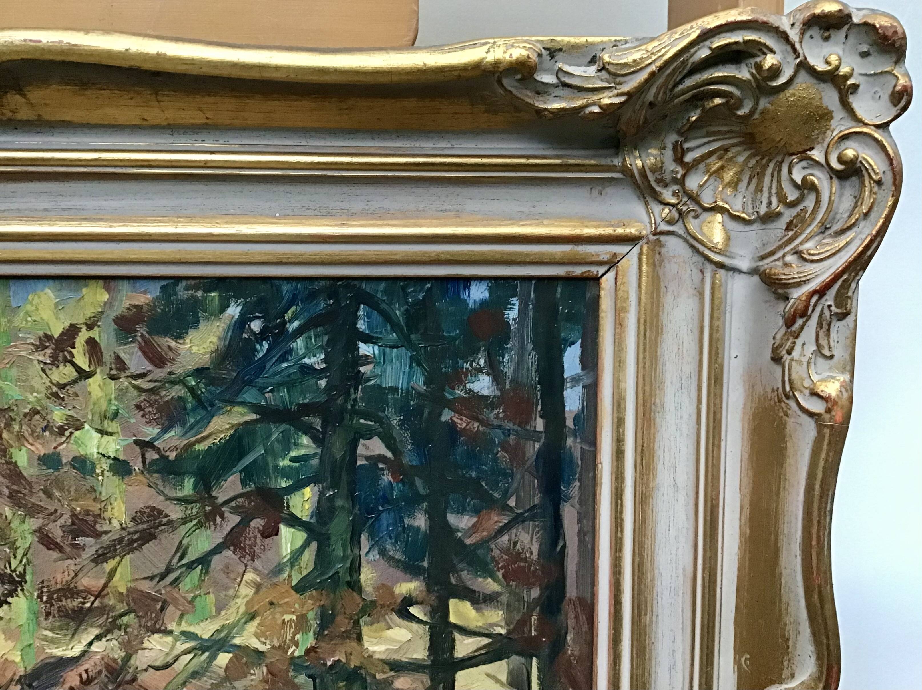 “Stream in the forest” by Modeste-Jean Lhomme. Liège school of landscape