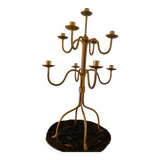 Golden candlestick 9 branches