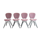 Lot 4 chaises années 50