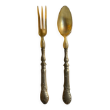 Silver - salad cutlery