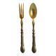 Silver - salad cutlery