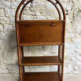 Rattan bookcase
