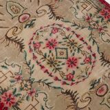 Vintage Turksh Floor Wool Rug