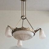 Lustre Art Déco Muller Frères Lunéville 1930