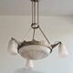 Art Deco chandelier by Muller Frères Lunéville, 1930