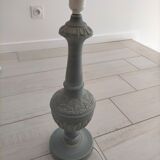 Shaby gray lamp base