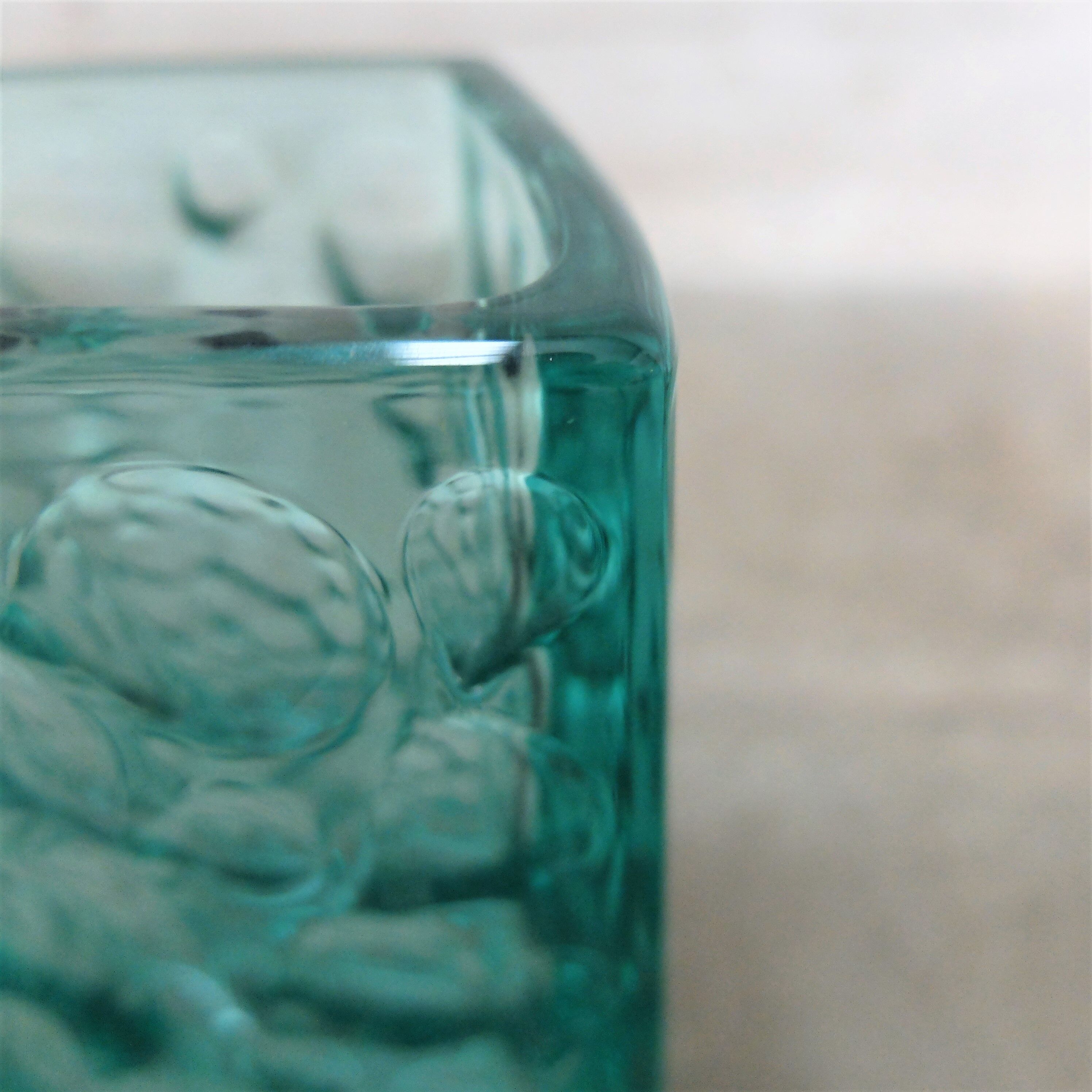 Vase Brabec turquoise vintage