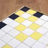 Vintage mosaic pedestal table