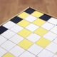 Vintage mosaic pedestal table
