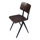 Galvanitas S16 School Chair Dining Chair Design Black Frame