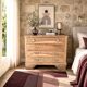 Art Deco walnut chest of drawers