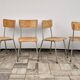 Set of 4 Vintage Chairs, 1960s, Czechoslovakia