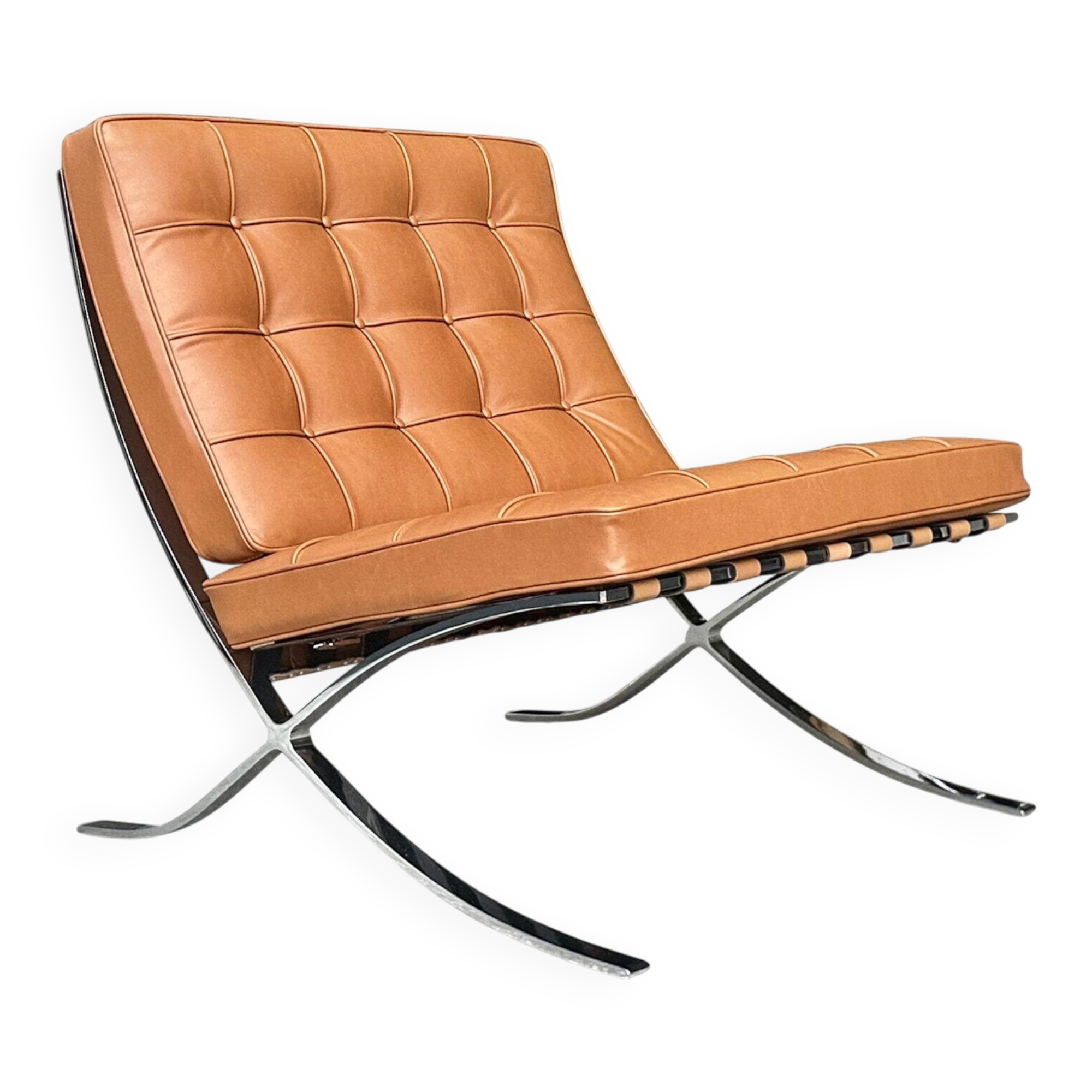 Chaise longue Barcelona MR90 de Mies van der Rohe pour Knoll