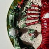 Decorative earthenware dish by J. Caldas da Rainha