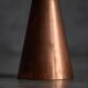 Conical Copper Side Table, France, 1970s