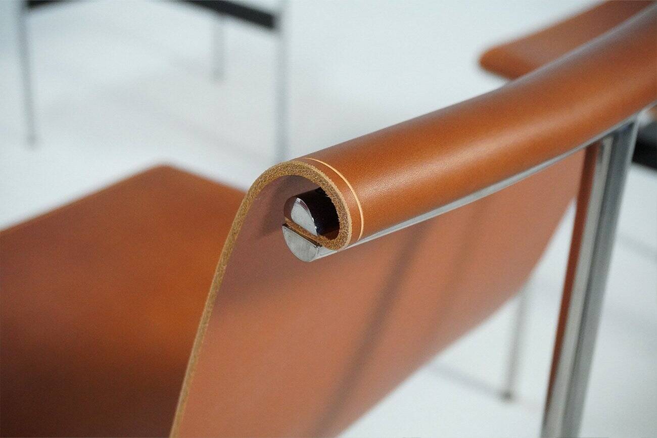 Vintage Italian T-Chairs from ICF De Padova, 1960s, Set of 6