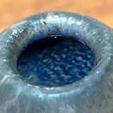 Minimalist pottery vase from the mid-century Dutch studio of Mobach, 1960s.