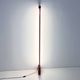 Red floor lamp by Gian N. Gigante for Zerbetto, 1980