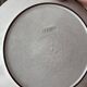 Vintage Ceramano Germany Grey Stoneware Dinner Plate | Mid-Century