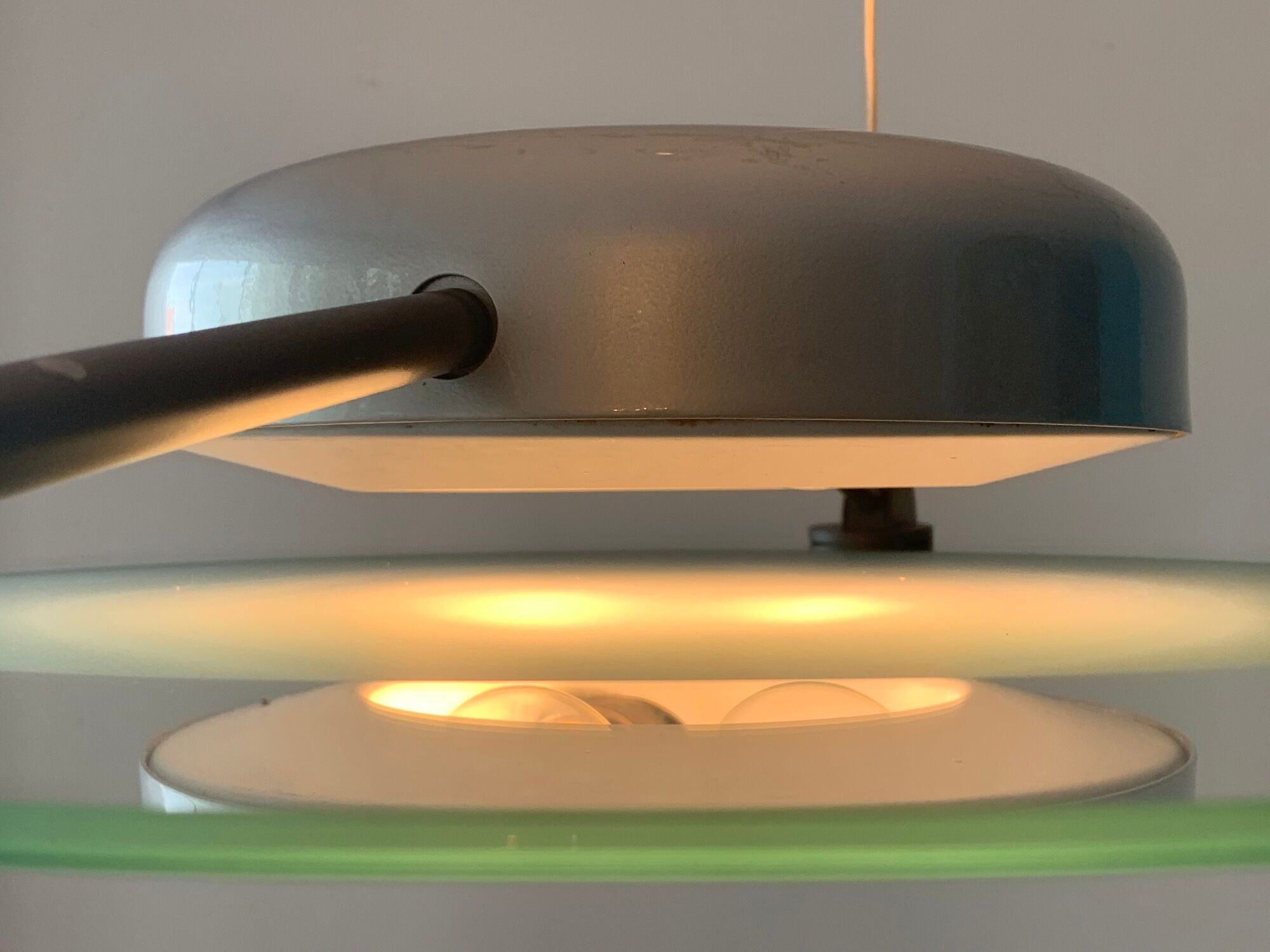 Michele De Lucchi Memphis Milano's chandelier cyclos for Artemide 1980