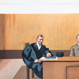 Dans la Cour, affiche éducative, Friecke & Co, 1951