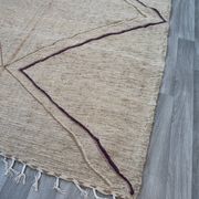 Tapis marocain en laine tissé à la main – Kilim berbère, décoration bohème