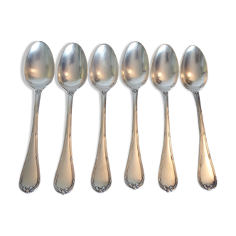 Set de 6 petites cuillères Christofle