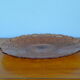 Plat creux en verre rose