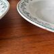 Set of 4 deep plates Terre de Fer Moulin des Loups model George