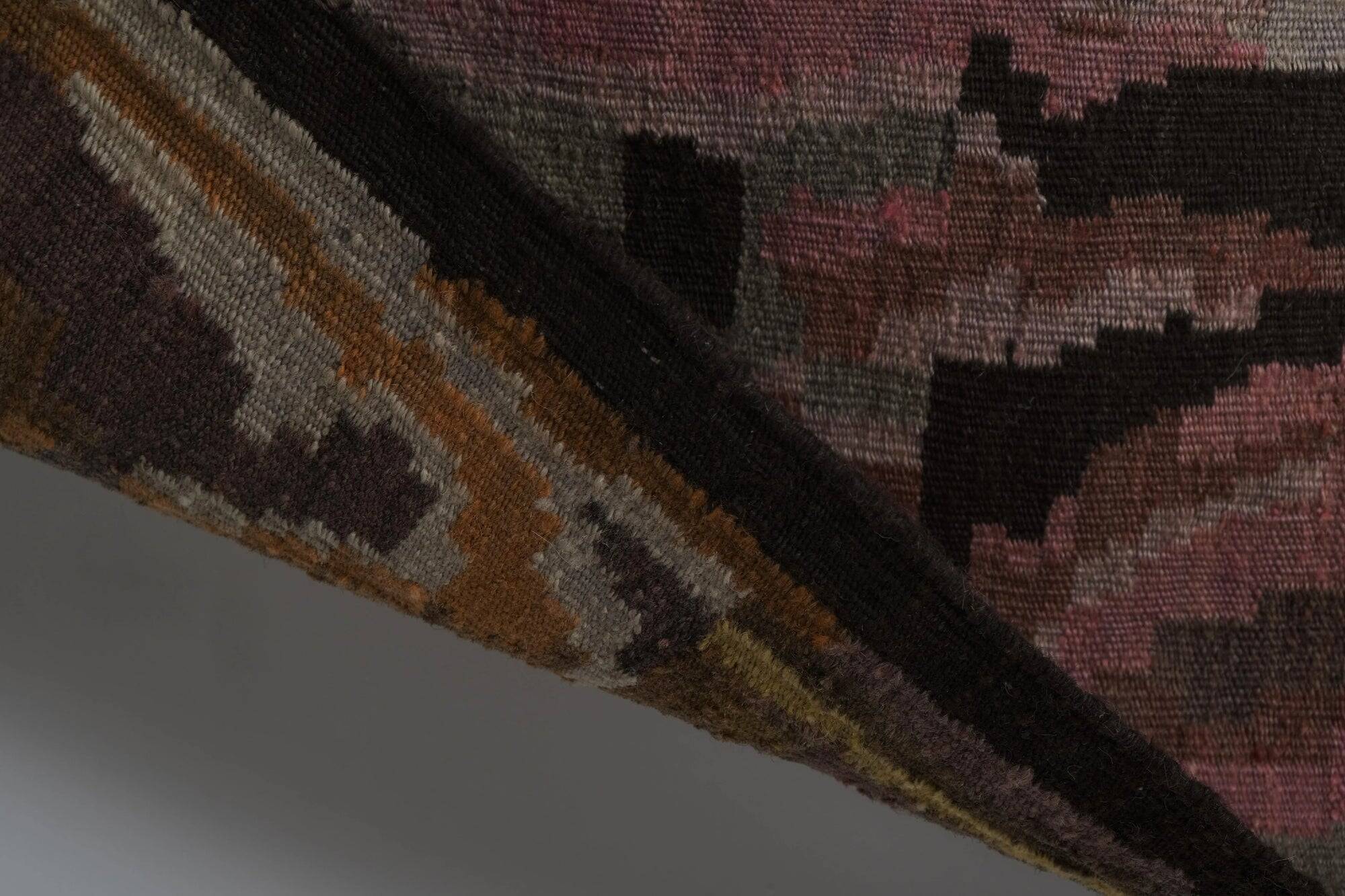 Vintage Turkish kilim, handwoven, 195x348 cm.