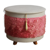 Vintage poof 1960