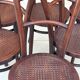 Suite de 6 chaises de bistrot Thonet années 1920