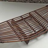 Wooden tray design of the 70s