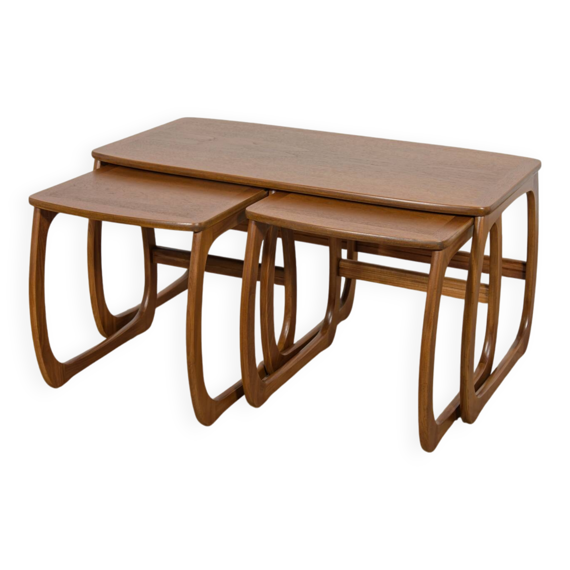 Mid-Century Teak Nesting Tables from Parker Knoll, United Knigdom, 1960s, Set of 3
