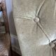 Fauteuil crapaud en velours