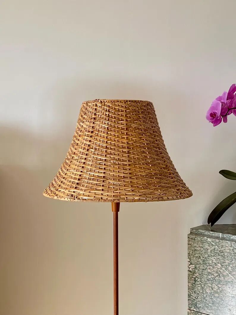 Scandinavian teak floor lamp 1960s