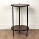 Table d'appoint/bout de canapé 60'