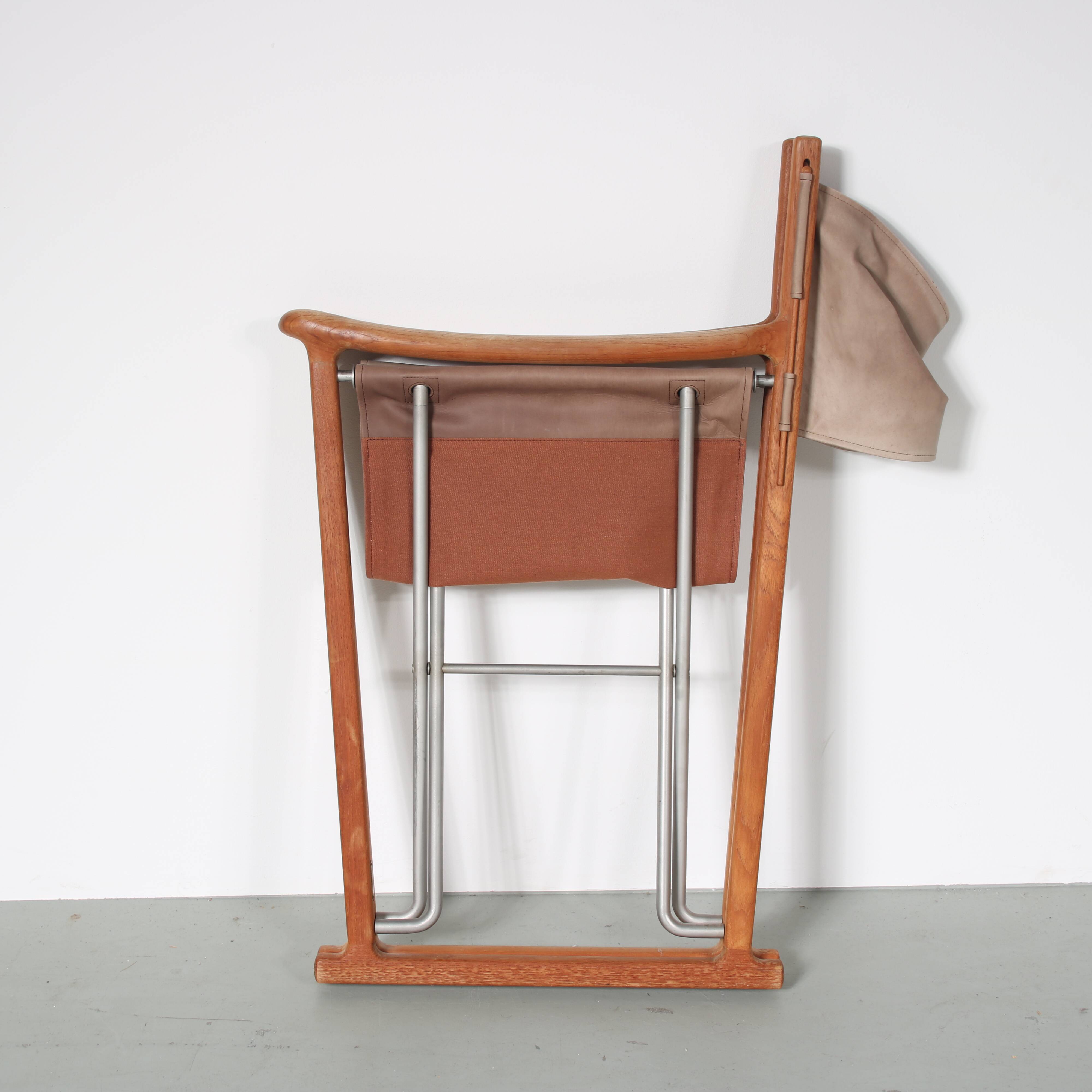 1970s Folding chair by Peter Karpf for Tripp Trapp Skagerak, Denmark