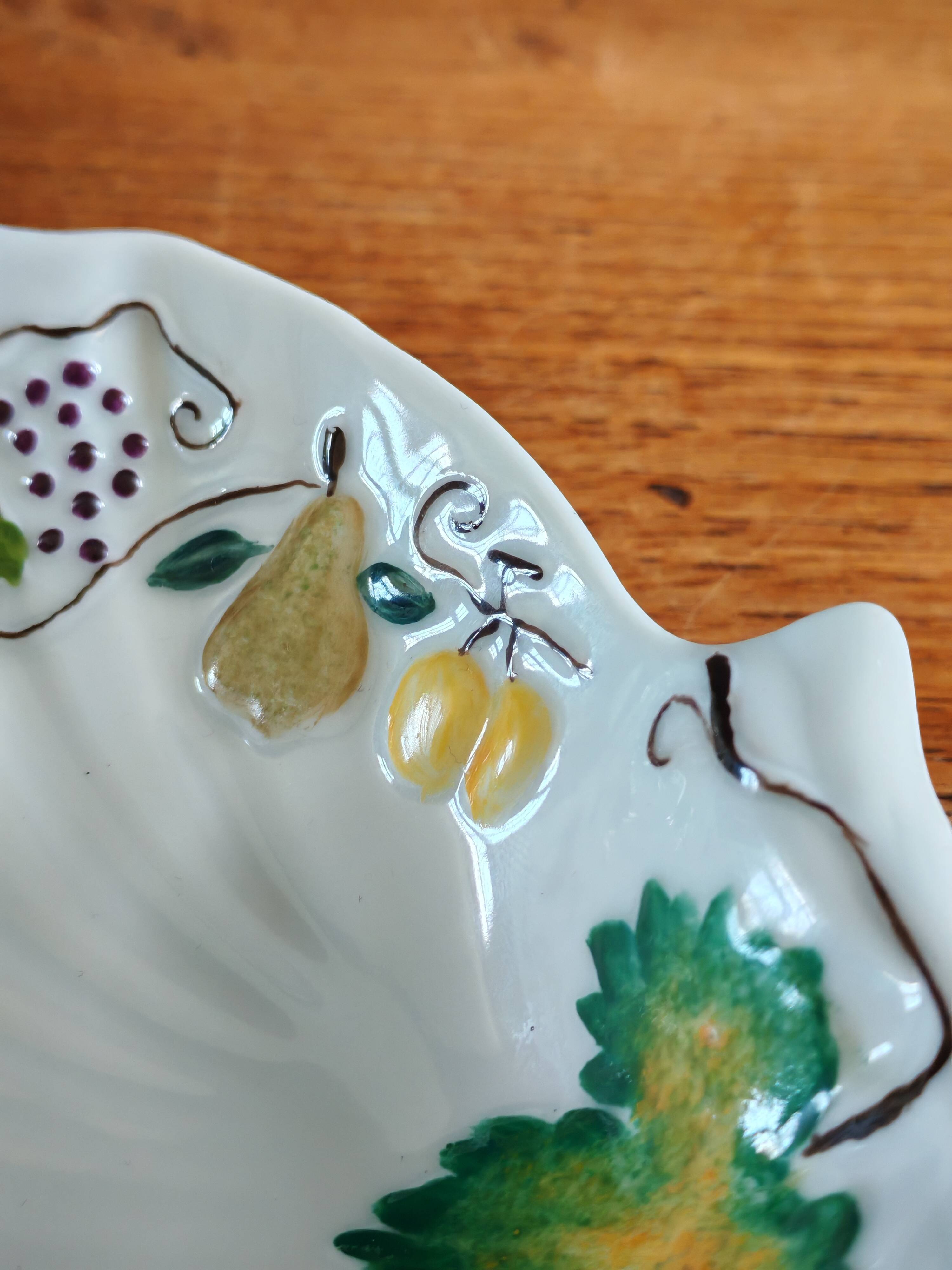 Philippe Deshoulières Limoges shell dish