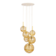 Grand cascading chandelier in Murano glass by Doria, Germany, 1970s.