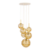 Grand cascading chandelier in Murano glass by Doria, Germany, 1970s.