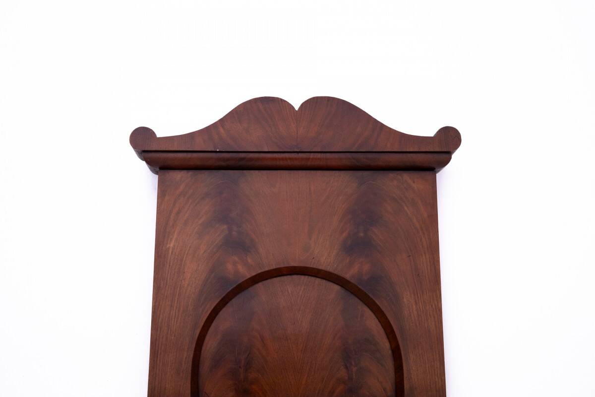 Mahogany mirror from the late 19th century, Northern Europe.