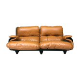 French Marsala 2-seater sofa by Michel Ducaroy for Ligne Roset